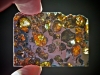 Pallasit jern-sten meteorit